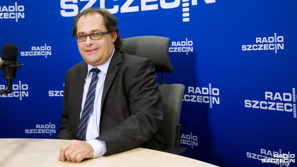 Marek Gróbarczyk. Fot. Weronika Łyczywek [Radio Szczecin]