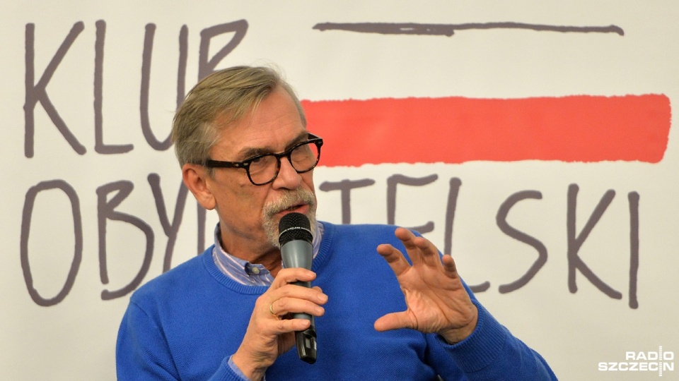 Jacek Żakowski, publicysta "Gazety Wyborczej". Fot. Łukasz Szełemej [Radio Szczecin]