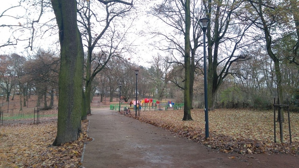 Modernizacja parku przy Technoparku Pomerania. Fot. ZUK Szczecin