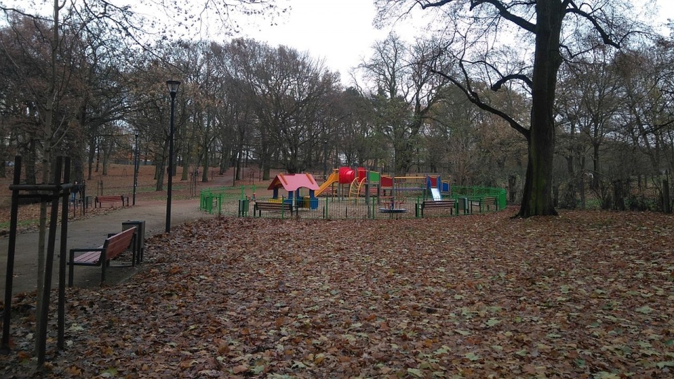 Modernizacja parku przy Technoparku Pomerania. Fot. ZUK Szczecin