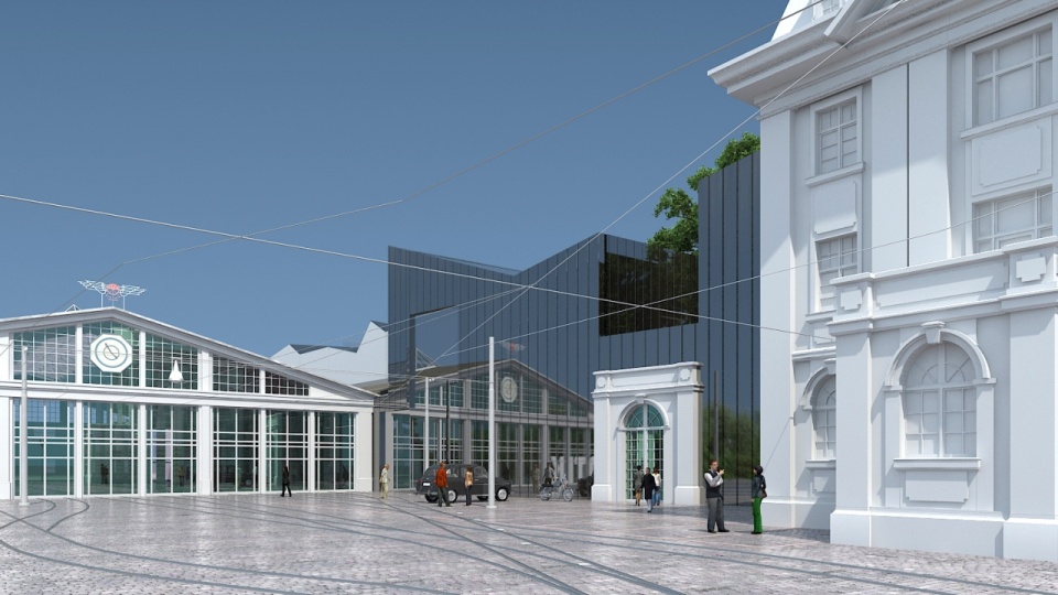 Centrum Kultury Technicznej powstanie przy Muzeum Techniki i Komunikacji. Mat. UM Szczecin