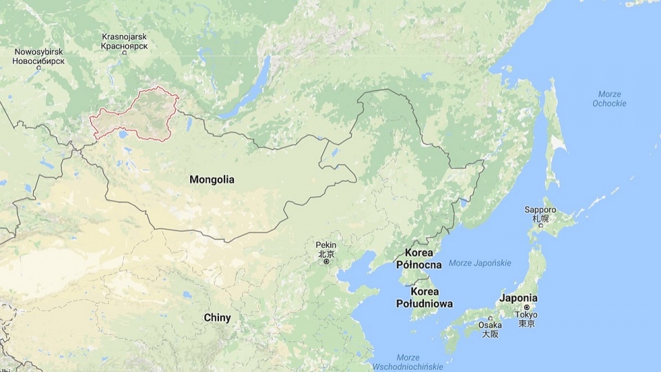Eksperci informowali o możliwości upadku maszyny do Pacyfiku lub na terytorium Chin. Fot. www.google.pl/maps