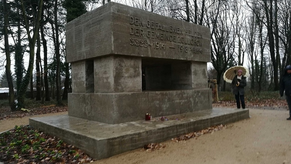 Renowację przeszedł też pomnik poświęcony żołnierzom poległym w czasie I wojny światowej. Fot. Mat. ZUK