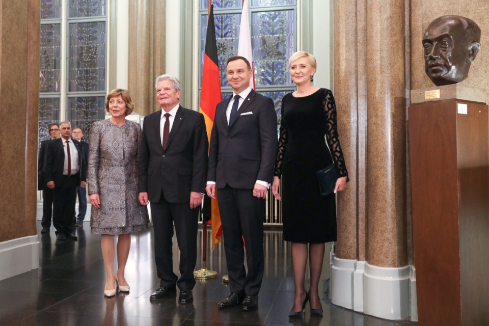 Uroczystości zamykające obchody jubileuszu 25-lecia podpisania polsko-niemieckiego Traktatu o dobrym sąsiedztwie i przyjaznej współpracy. Fot. Krzysztof Sitkowski / KPRP