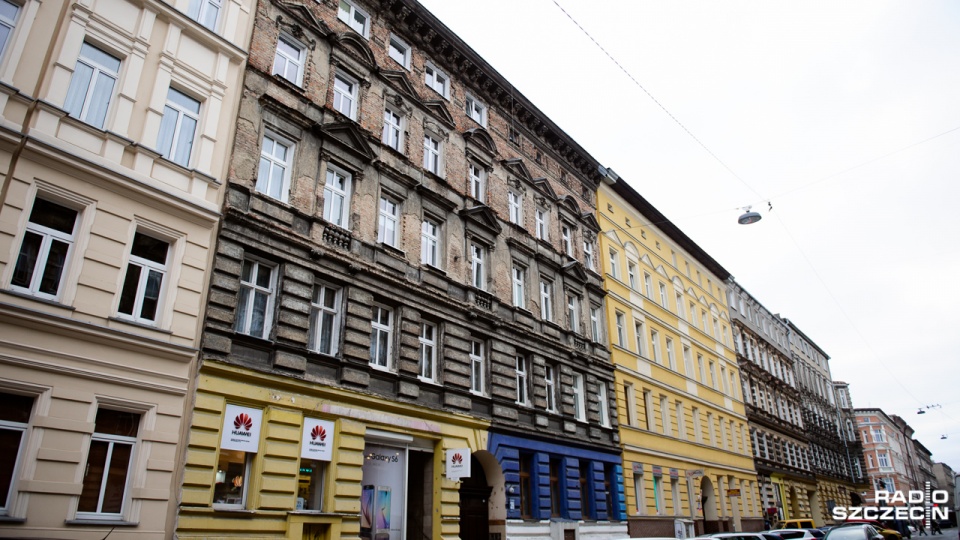 Kamienice przy ulicy Królowej Jadwigi. Fot. Konrad Nowak [Radio Szczecin]