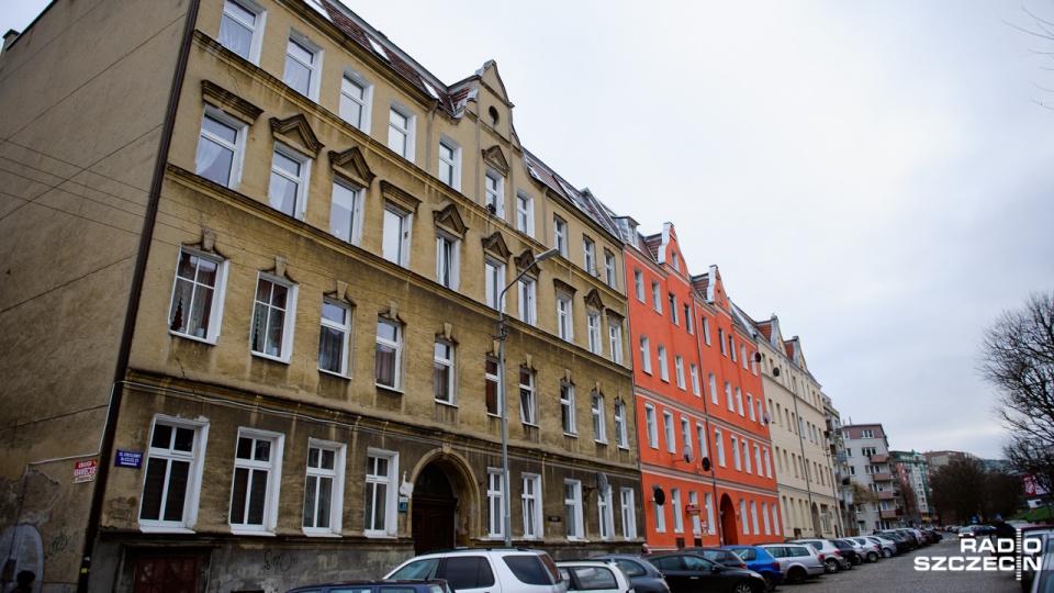 Kamienice przy ulicy Unisławy. Fot. Konrad Nowak [Radio Szczecin]