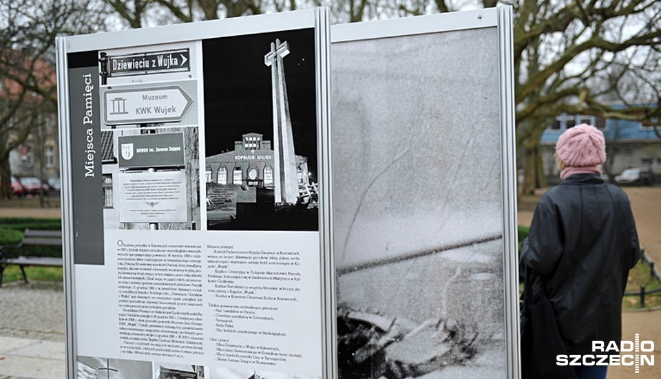 35 lat temu, 16 grudnia 1981 roku, wojsko i pluton specjalny ZOMO otworzyły ogień do strajkujących górników. Zginęło 9 osób, ponad 20 zostało rannych. Fot. Łukasz Szełemej [Radio Szczecin/Archiwum]