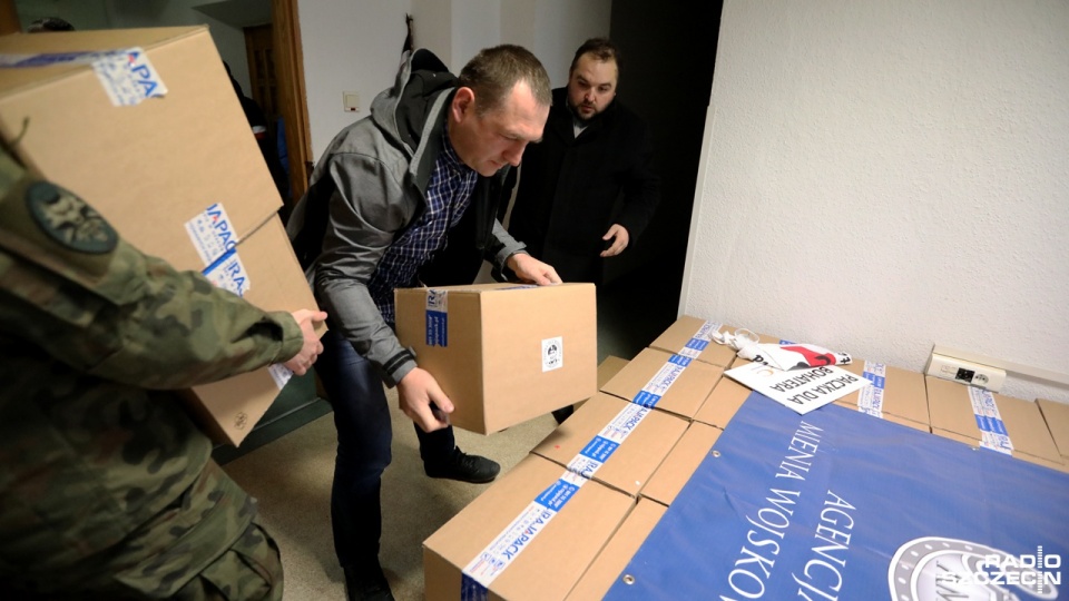 W całej Polsce pomoc trafi do ponad 1300 potrzebujących. Fot. Weronika Łyczywek [Radio Szczecin]
