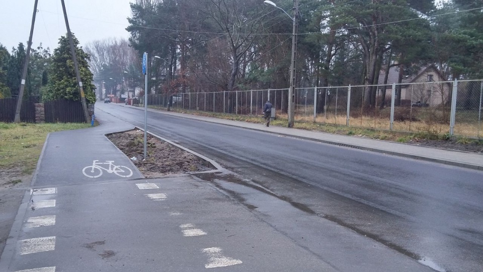 Remont Szybowcowej prawie ukończony. Fot. Marek Borowiec [Radio Szczecin]