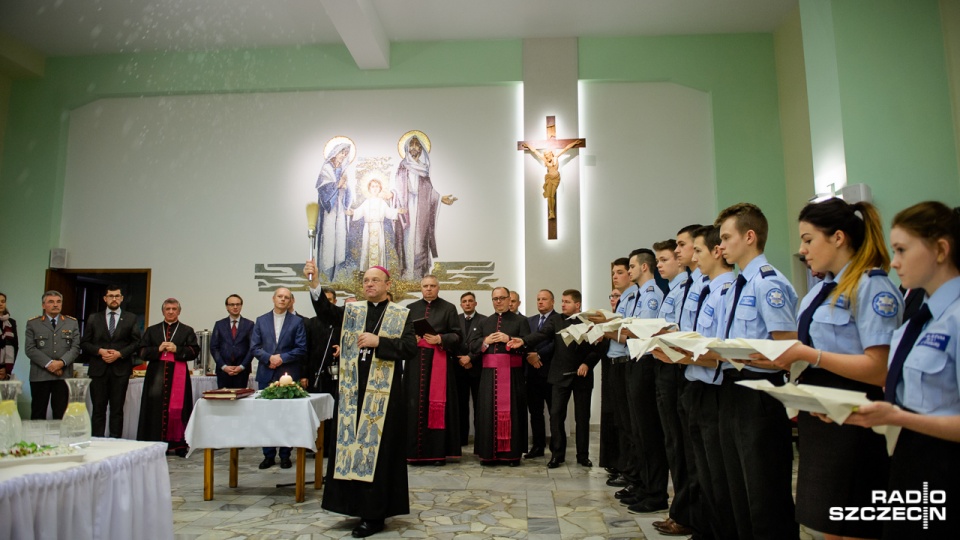 Wigilię dla przedstawicieli władz wojewódzkich i samorządowych zorganizowała Kuria Metropolitalna. Fot. Konrad Nowak [Radio Szczecin]