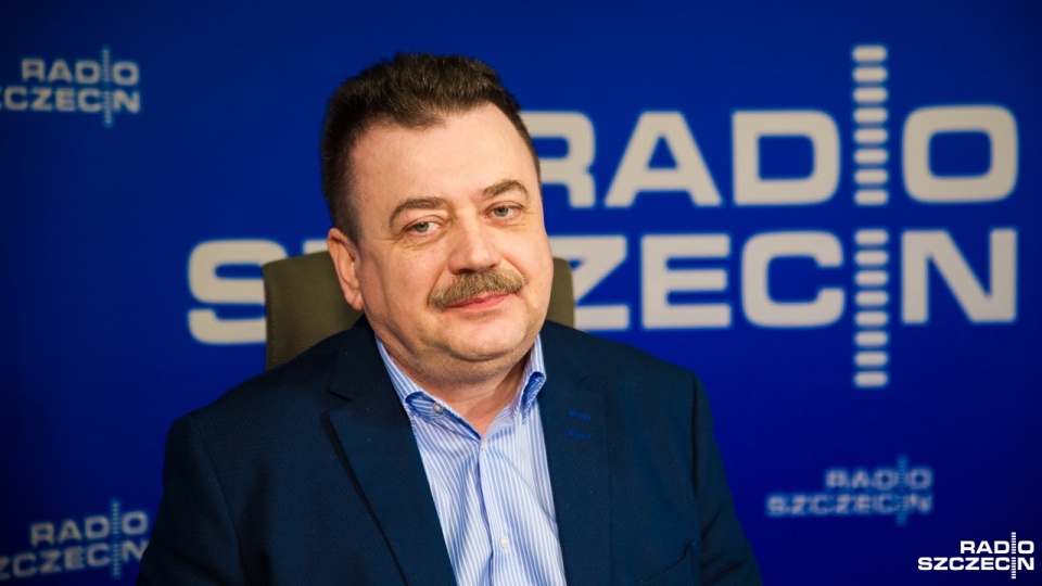 Mariusz Bagiński. Fot. Olaf Nowicki [Radio Szczecin]