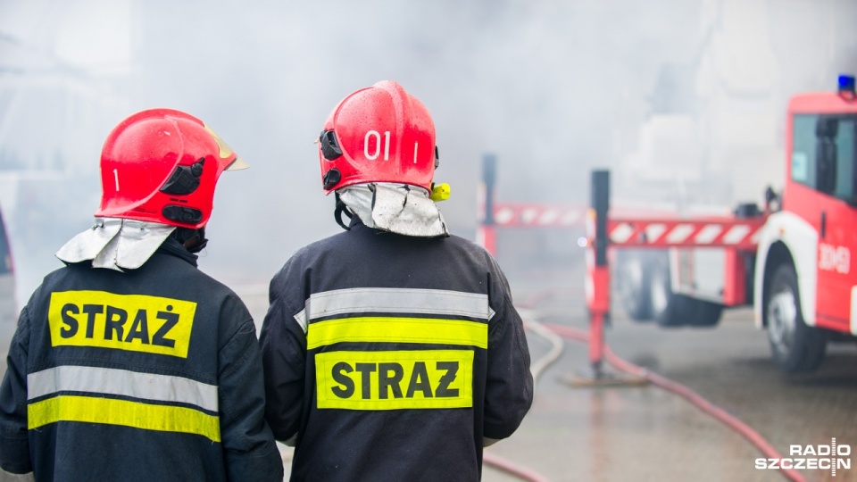 Straż pożarna podsumowała wigilię. Fot. Olaf Nowicki [Radio Szczecin]