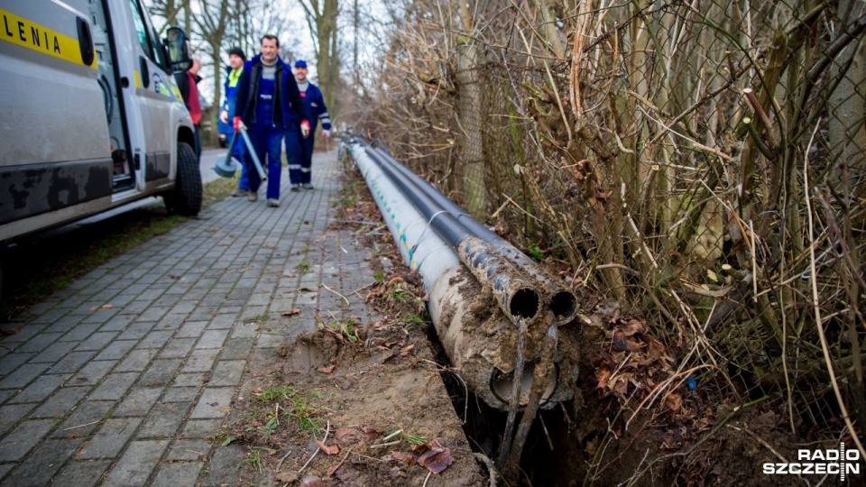 Skutki orkanu Barbara w Stobnie. Fot. Olaf Nowicki [Radio Szczecin]