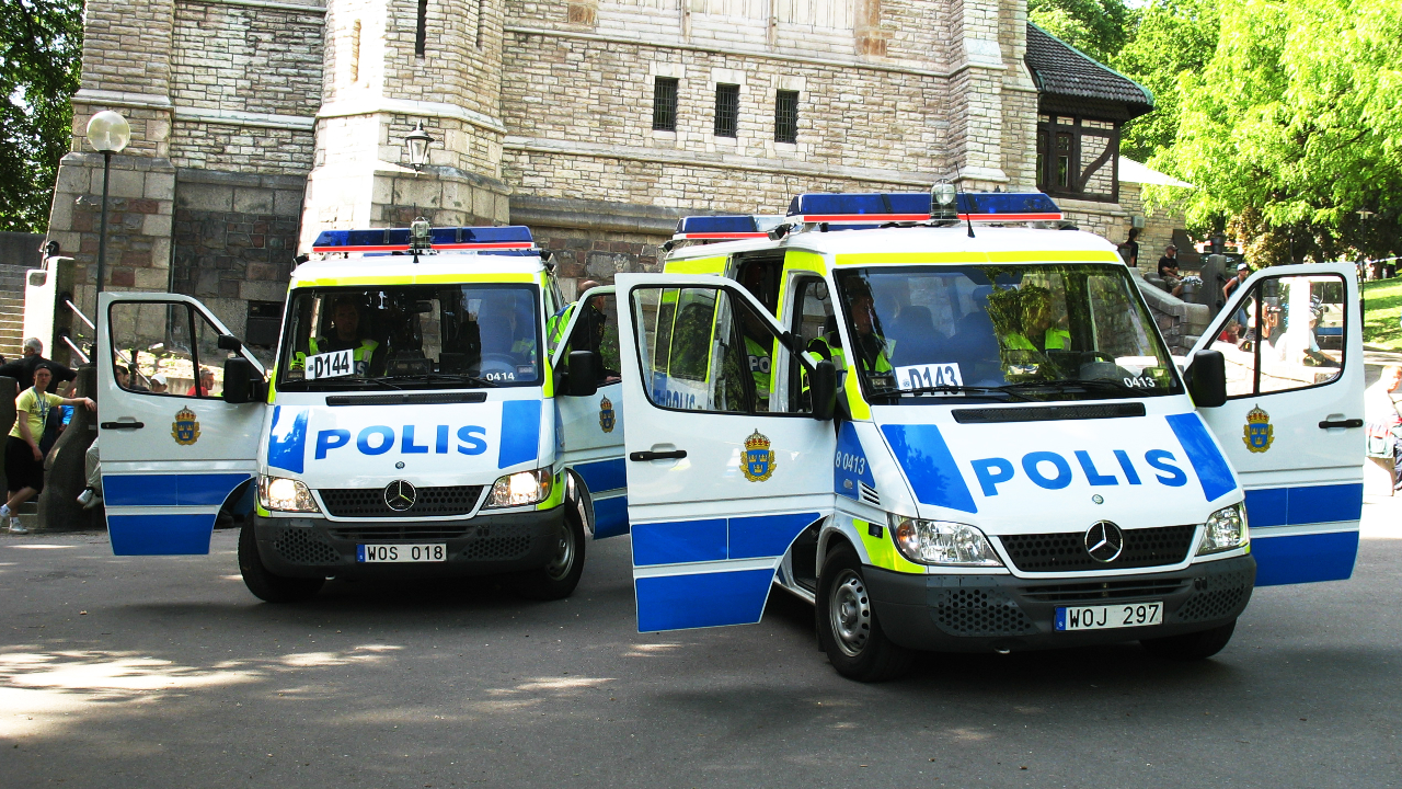 Szwedzka policja. Fot. www.wikipedia.org