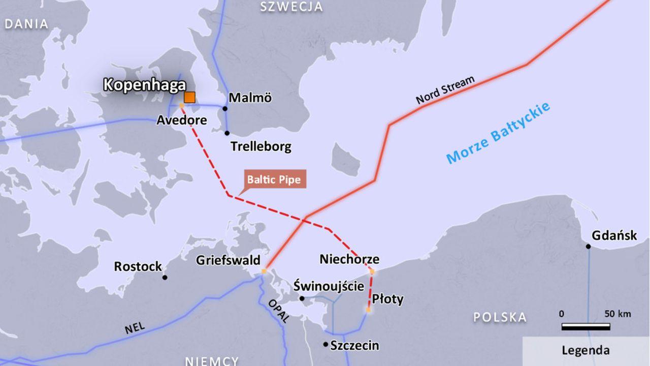 Memorandum w sprawie Baltic Pipe podpisane w Kopenhadze