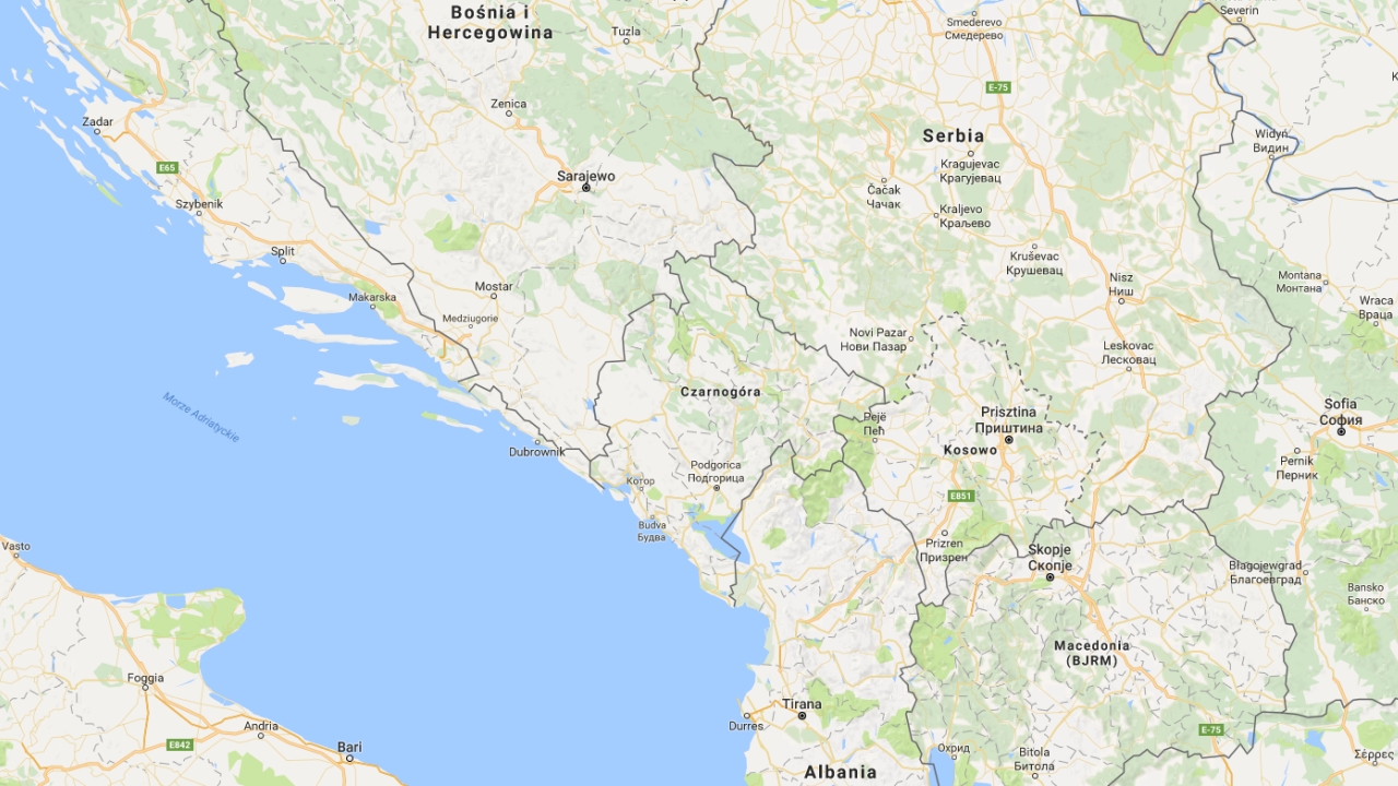 Czarnogóra. Fot. www.google.pl/maps