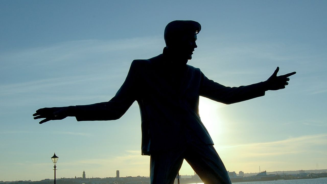 Pomnik Elvisa Presley’a. Fot. pixabay.com / Homestage (CC0 domena publiczna)