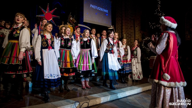 Kolędowe misterium w szczecińskiej katedrze. Fot. Olaf Nowicki [Radio Szczecin] Kolędowe misterium w szczecińskiej katedrze [ZDJĘCIA]