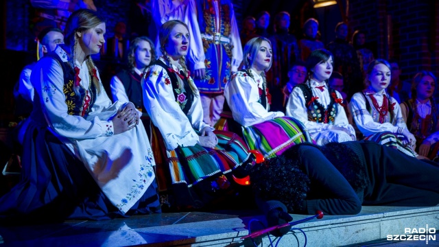 Kolędowe misterium w szczecińskiej katedrze. Fot. Olaf Nowicki [Radio Szczecin] Kolędowe misterium w szczecińskiej katedrze [ZDJĘCIA]