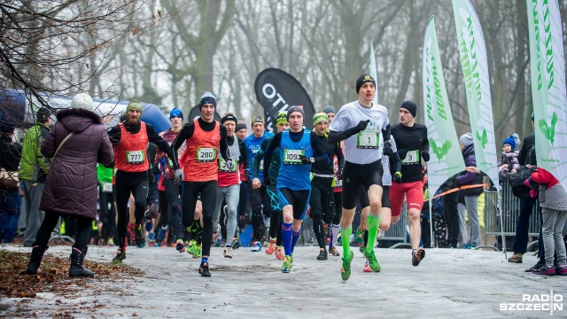 Bieg Grand Prix City Trail w Puszczy Bukowej. Fot. Olaf Nowicki [Radio Szczecin] Poranne bieganie w Puszczy Bukowej [WIDEO, ZDJĘCIA]