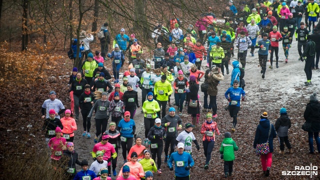 Bieg Grand Prix City Trail w Puszczy Bukowej. Fot. Olaf Nowicki [Radio Szczecin] Poranne bieganie w Puszczy Bukowej [WIDEO, ZDJĘCIA]