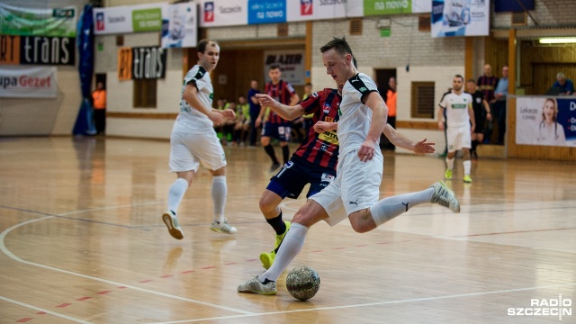 Pogoń 04. Fot. Olaf Nowicki [Radio Szczecin] Futsal: porażka Pogoni 04, BTS Rekord Bielsko-Biała górą [ZDJĘCIA]