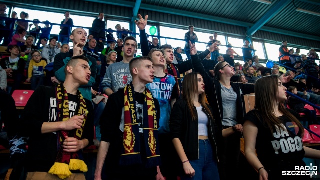 Pogoń 04. Fot. Olaf Nowicki [Radio Szczecin] Futsal: porażka Pogoni 04, BTS Rekord Bielsko-Biała górą [ZDJĘCIA]