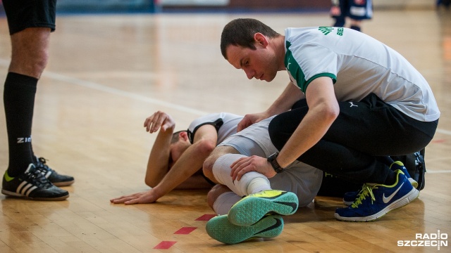 Pogoń 04. Fot. Olaf Nowicki [Radio Szczecin] Futsal: porażka Pogoni 04, BTS Rekord Bielsko-Biała górą [ZDJĘCIA]