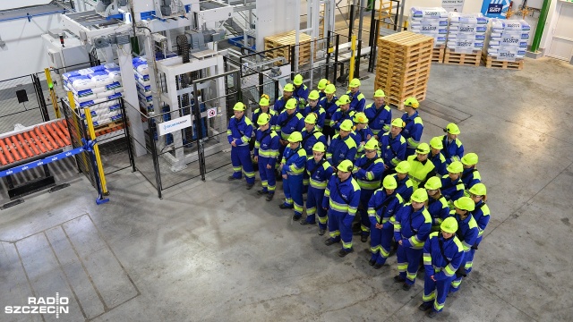 Budowa oddanej w środę do użytku inwestycji trwała dwa lata i kosztowała 30 milionów złotych. Fot. Łukasz Szełemej [Radio Szczecin] Grupa Azoty zwiększa potencjał [WIDEO, ZDJĘCIA]