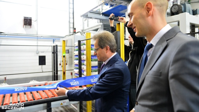 Budowa oddanej w środę do użytku inwestycji trwała dwa lata i kosztowała 30 milionów złotych. Fot. Łukasz Szełemej [Radio Szczecin] Grupa Azoty zwiększa potencjał [WIDEO, ZDJĘCIA]
