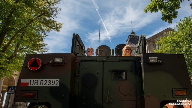 Fot. Weronika Łyczywek [Radio Szczecin] Szczecinianie uczcili Dzień Weterana [ZDJĘCIA]