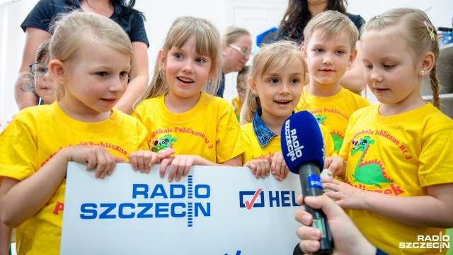 Fot. Olaf Nowicki [Radio Szczecin] Pszczółki z przedszkola nr 3 wygrały w konkursie Radia Szczecin [WIDEO, ZDJĘCIA]