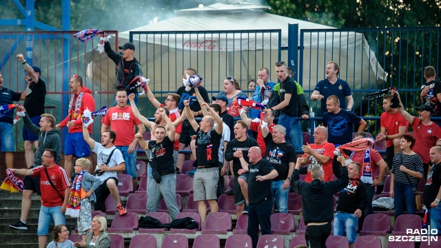 Pogoń Szczecin - Wisła Kraków 1:2. Fot. Olaf Nowicki [Radio Szczecin] Porażka Pogoni na inaugurację sezonu [WIDEO, ZDJĘCIA]