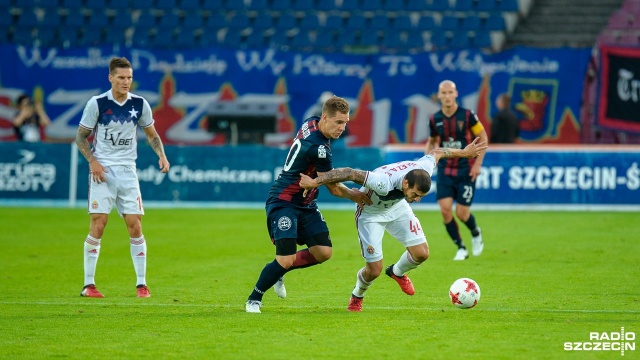 Pogoń Szczecin - Wisła Kraków 1:2. Fot. Olaf Nowicki [Radio Szczecin] Porażka Pogoni na inaugurację sezonu [WIDEO, ZDJĘCIA]