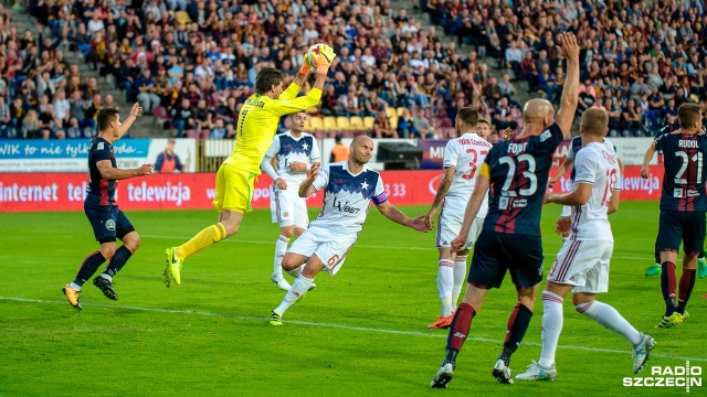 Pogoń Szczecin - Wisła Kraków 1:2. Fot. Olaf Nowicki [Radio Szczecin] Porażka Pogoni na inaugurację sezonu [WIDEO, ZDJĘCIA]