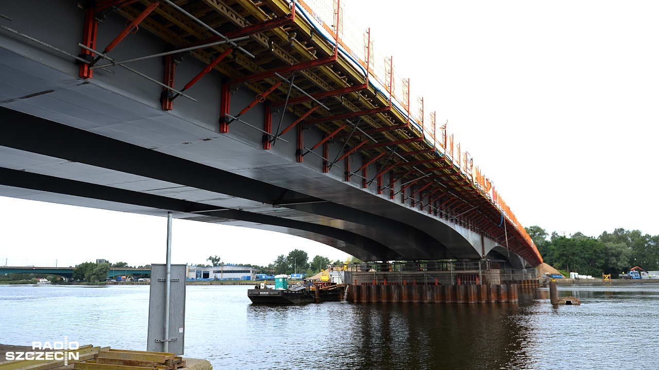 Przejazd przez Most Cłowy w Szczecinie coraz łatwiejszy
