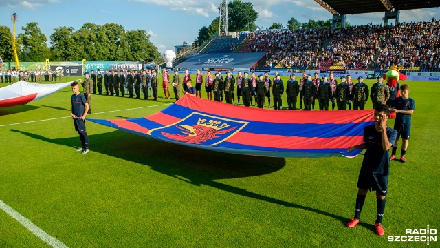 Pogoń Szczecin - Lechia Gdańsk 0:0. Fot. Olaf Nowicki [Radio Szczecin] Bezbramkowy remis na Twardowskiego [WIDEO, ZDJĘCIA]