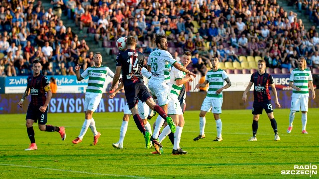 Pogoń Szczecin - Lechia Gdańsk 0:0. Fot. Olaf Nowicki [Radio Szczecin] Bezbramkowy remis na Twardowskiego [WIDEO, ZDJĘCIA]