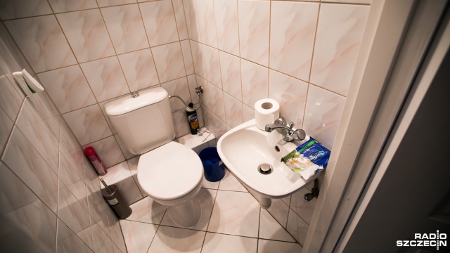 "Dom dla studenta". Fot. Weronika Łyczywek [Radio Szczecin] Studenci informatyki odebrali mieszkania od TBS-u [WIDEO, ZDJĘCIA]