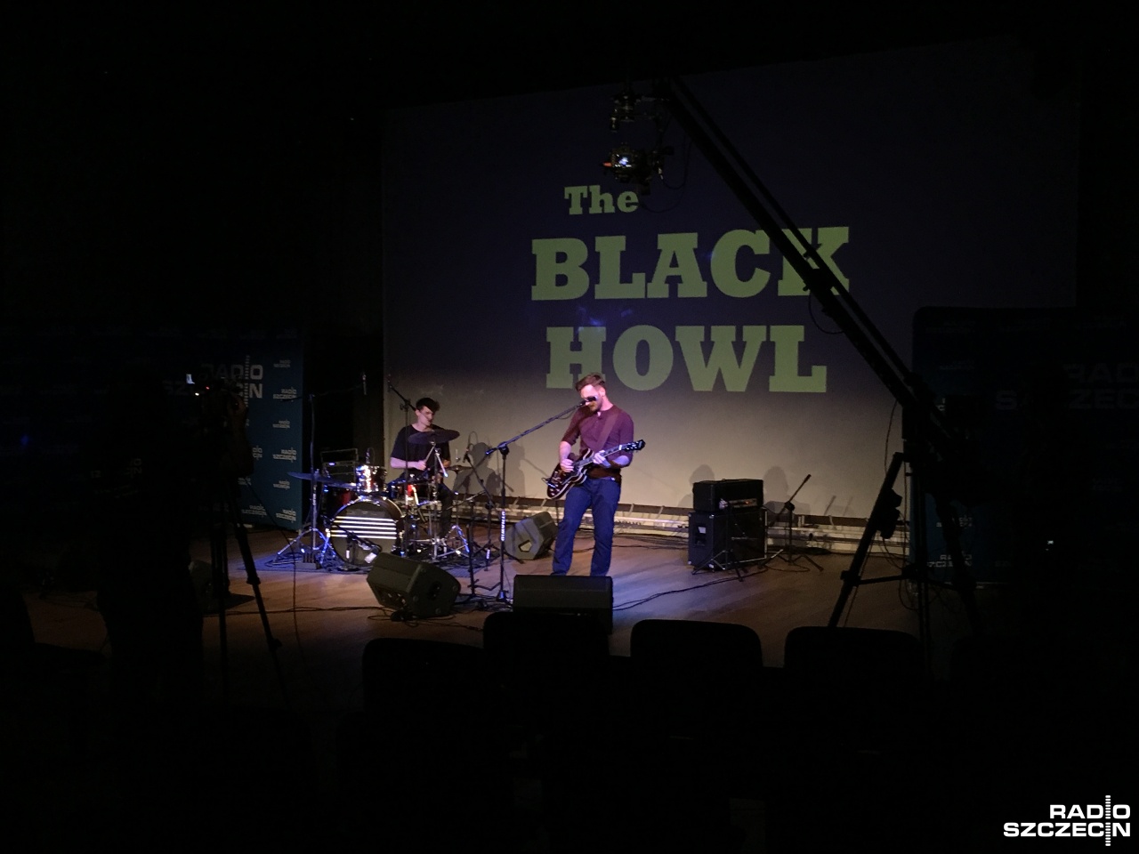 The Black Howl, fot. Piotr Rokicki Zespół The Black Howl zagrał na scenie Radia Szczecin! [WIDEO, ZDJĘCIA]