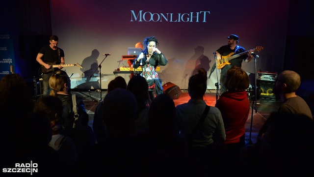 Zespół Moonlight wystąpił w studiu S1 Radia Szczecin. Fot. Łukasz Szełemej [Radio Szczecin] Rockowe klimaty w Radiu Szczecin. Moonlight w S1 [ZDJĘCIA]