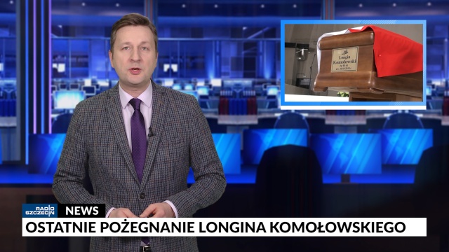 We wtorkowym podsumowaniu relacja z pogrzebu Longina Komołowskiego, a także o szajce pedofilów rozbitej przez CBŚ i niecodziennym hartowaniu gimnazjalistów w Szczecinie. Będzie także o problematycznych wychodkach zimą dla pół tysiąca szczecinian i wyróżnieniu dla uczniów Zespołu Szkół nr 3 w Szczecinie. Na zakończenie podliczymy straty po sztormach w Zachodniopomorskiem.
