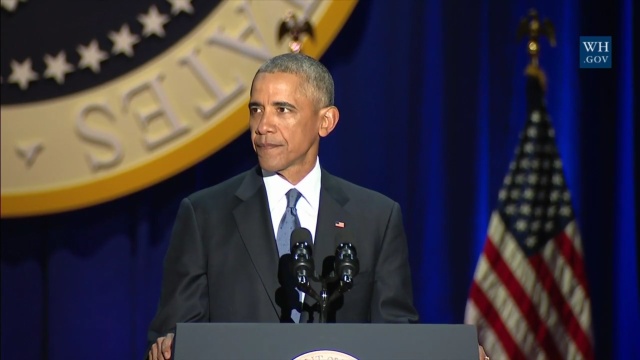 Barack Obama, często bardzo emocjonalnie i ze łzami w oczach, podsumował 8 lat swojej prezydentury podczas pożegnalnego przemówienia w Chicago.