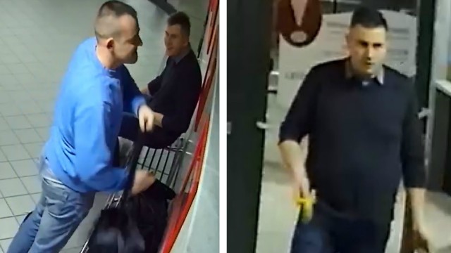 Mężczyźni okradli jedną z szafek na kąpielisku Laguna. Są ich zdjęcia z monitoringu.