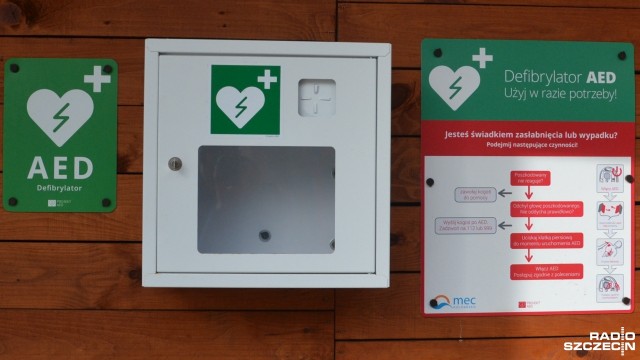 Kołobrzeg: ukradli defibrylator, 500 zł nagrody za wskazanie sprawcy