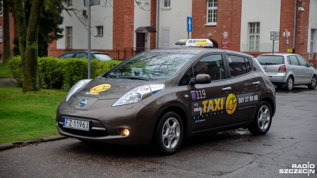 Elektryczna taksówka w Świnoujściu - 10 zł  200 km [ZDJĘCIA]
