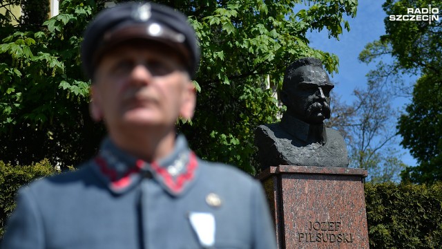 Szczecinianie upamiętnili marszałka Piłsudskiego [ZDJĘCIA]