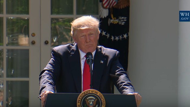 Trump: USA wycofują się z porozumienia klimatycznego
