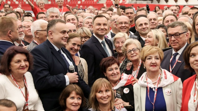 Prezydent RP był w sobotę gościem zjazdu klubów Gazety Polskiej w Spale.