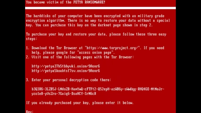 Ukraińskie firmy i instytucje wznawiają prace po wtorkowym ataku cybernetycznym. Zostały one zaatakowane wirusem Pety.a, który blokuje prace komputerów z systemem Windows i szyfruje pliki.